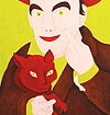 Wouter van Riessen, Zelfportret met rode hoed